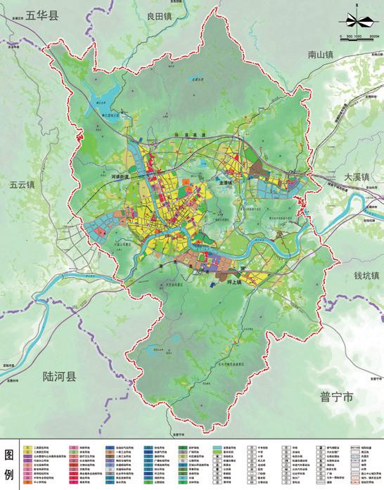 揭阳市揭西县中心城区城市总体规划20152030年