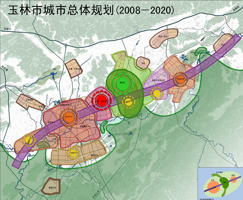 玉林中山路规划图图片