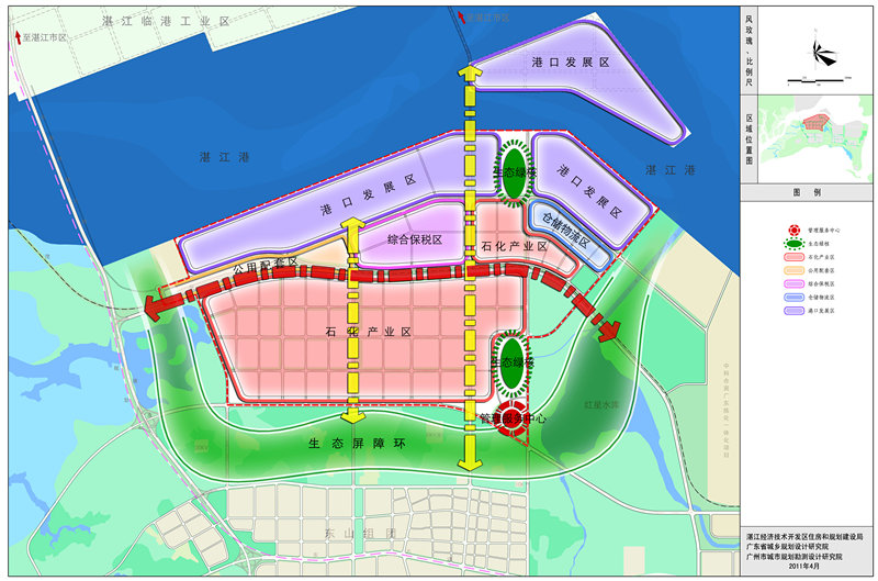 湛江东海岛最新规划图图片