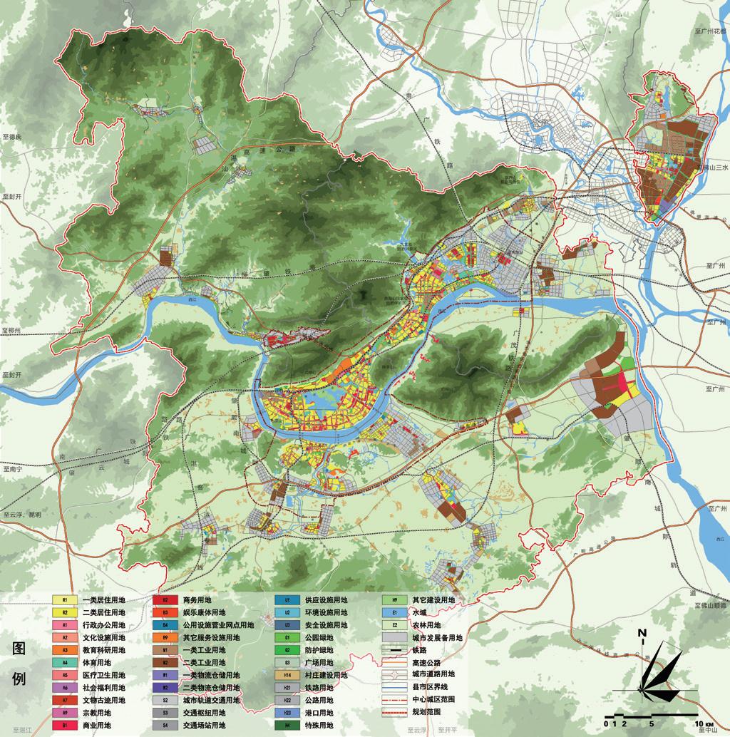 肇庆端州规划图2020图片