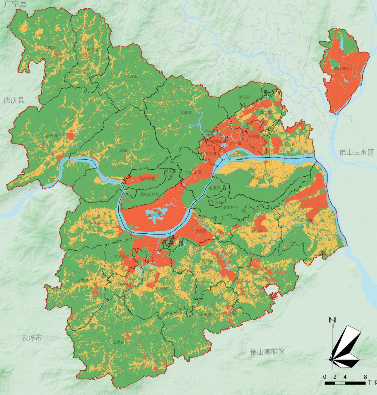 肇庆市中心城区三规合一规划