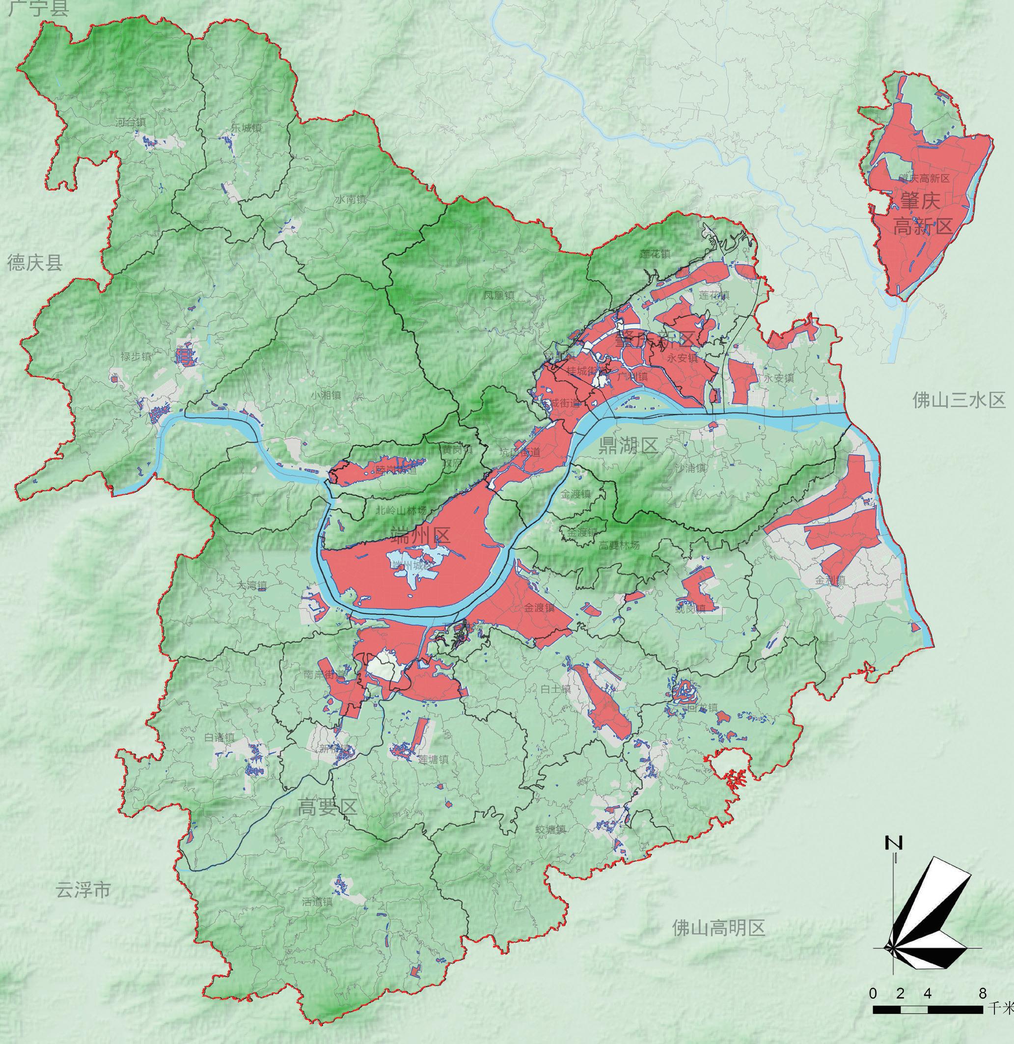 肇庆市中心城区三规合一规划