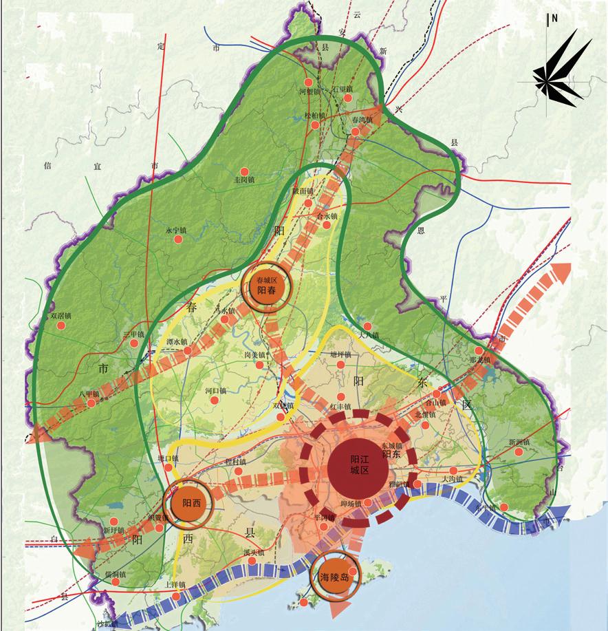 阳江市中洲新城规划图图片